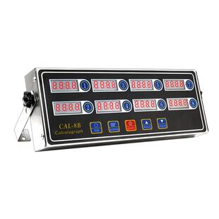 八通道计时器8段时间倒计时汉堡定时器商用厨房闹钟提醒器多功能