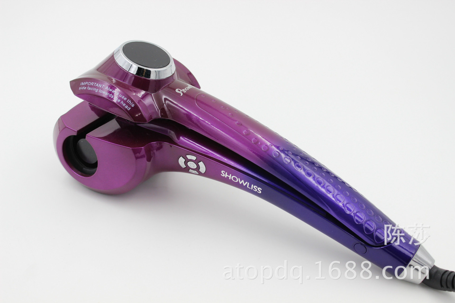 Showliss厂家批发新款液晶全自动卷发器烫发神器lcd陶瓷美发工具