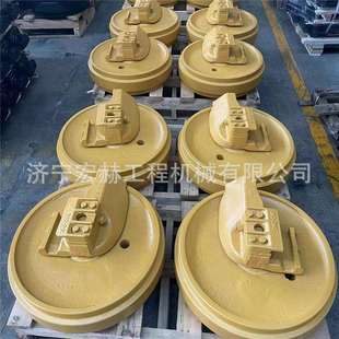 推土机链条D65D6CD6D履带总成支重轮齿块引导轮底盘件