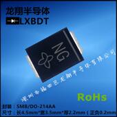 214AA封装 SMBJ58A丝印NG贴片SMB TVS单向瞬变抑制二极管