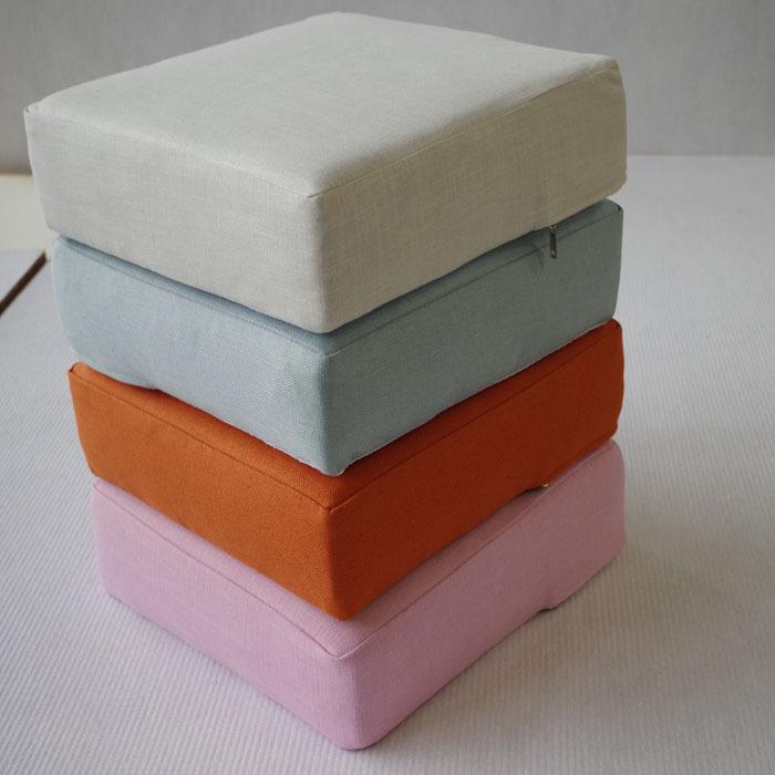 ALI6加硬椰棕海绵乳胶垫坐垫办公增高椅子垫简约亚麻沙发环保坐垫