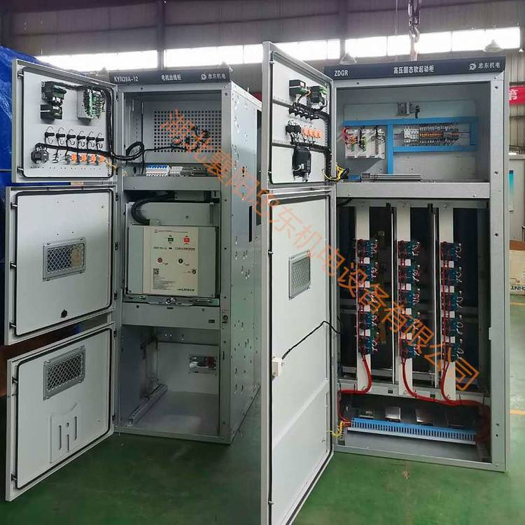 800KW高压固态软启动柜替水阻
