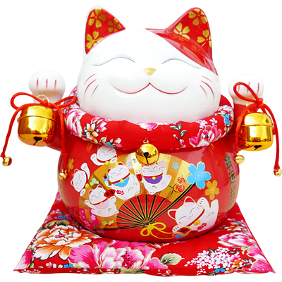 极速招财猫摆件店铺开业礼品可存可取大I容量大人用储蓄罐家用存