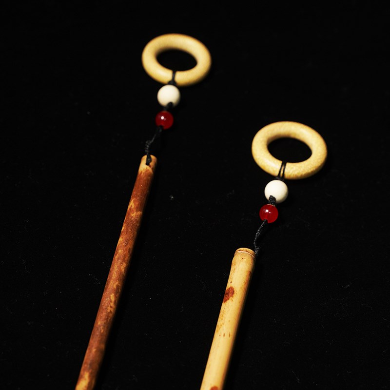 红湘妃竹教鞭竹子藤条戒尺手工制老料竹节长竹鞭竹茶玩文玩手把件