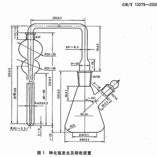 砷化氢发生装置 砷化吸收装置 GB/T13079-2006饲料中总砷的测定