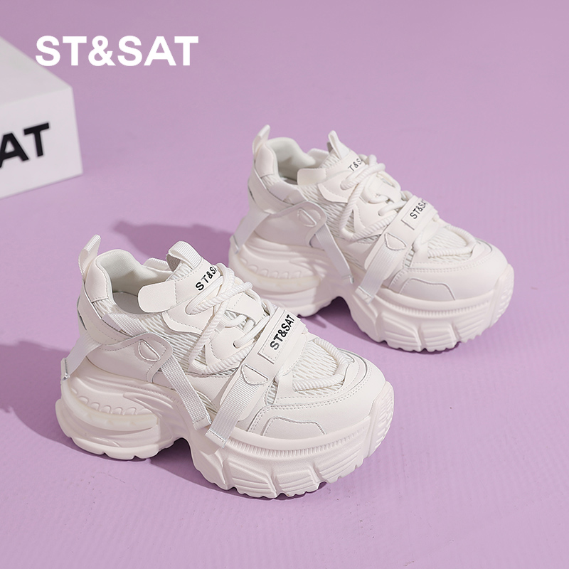 老爹鞋轻便舒适内增高厚底百搭