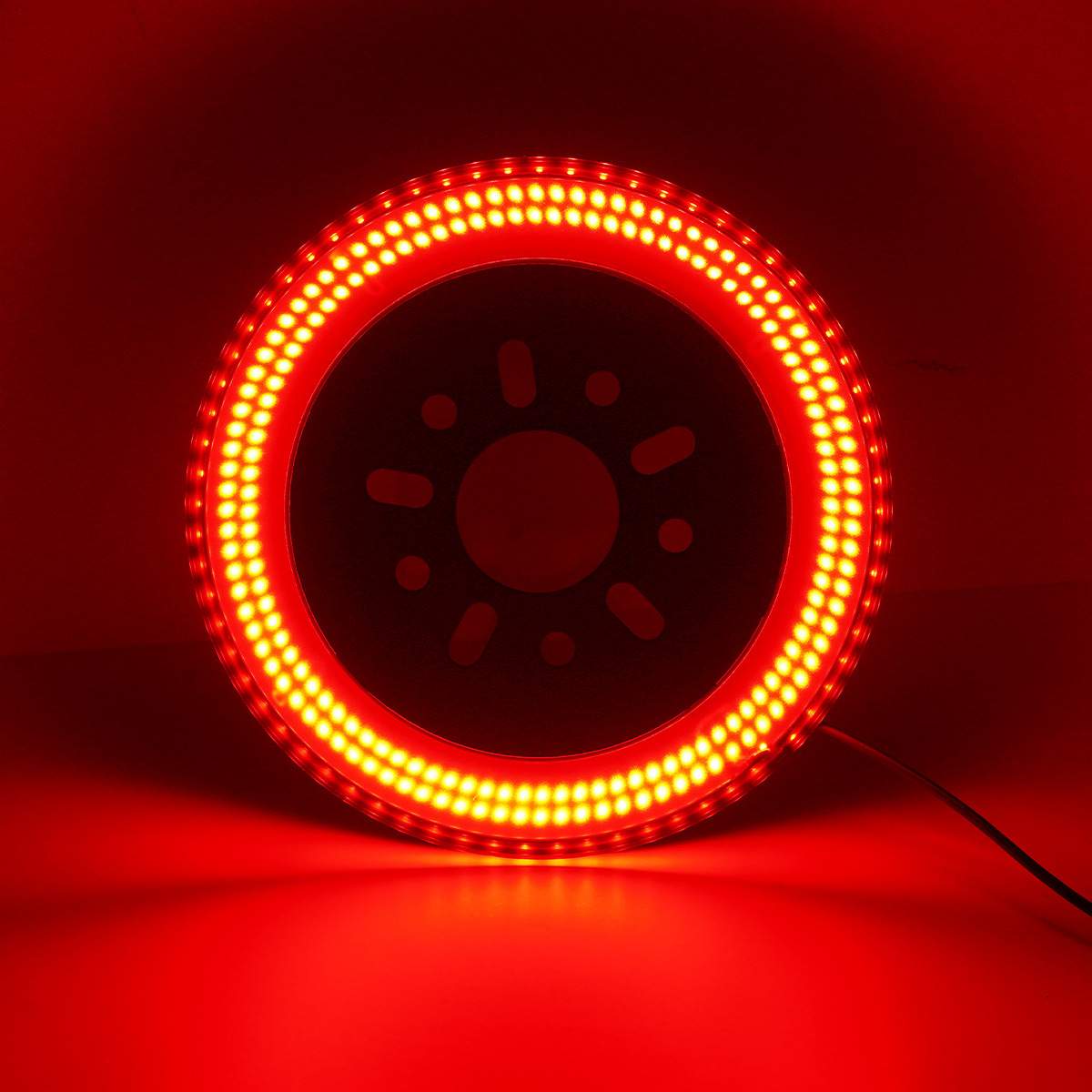 适用于2018+牧马人JL JLU 正面侧面发光刹车灯即插即用改装备胎灯