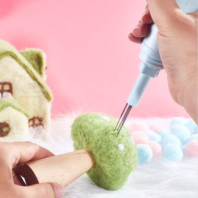 Special needle for electric felting machine felt for needle
