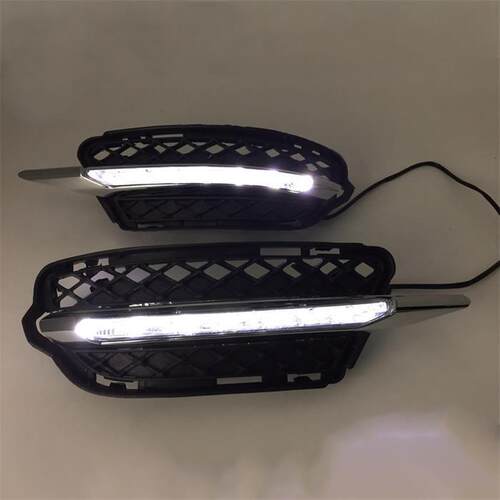 适用于09-12年奔驰W221日行灯S300S500S350Led雾灯日间行车灯