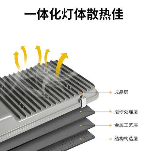 太阳能路灯户外led挑壁灯防水防雷庭院景观100W200W一体化感应灯