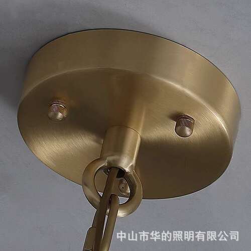 天然云石全铜客厅吊灯后现代别墅复式楼餐厅卧室书房样板房灯具