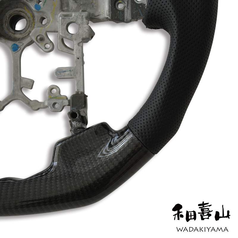外贸工厂适用丰田Toyota锐志MARK X130改装碳纤维桃木汽车方向盘