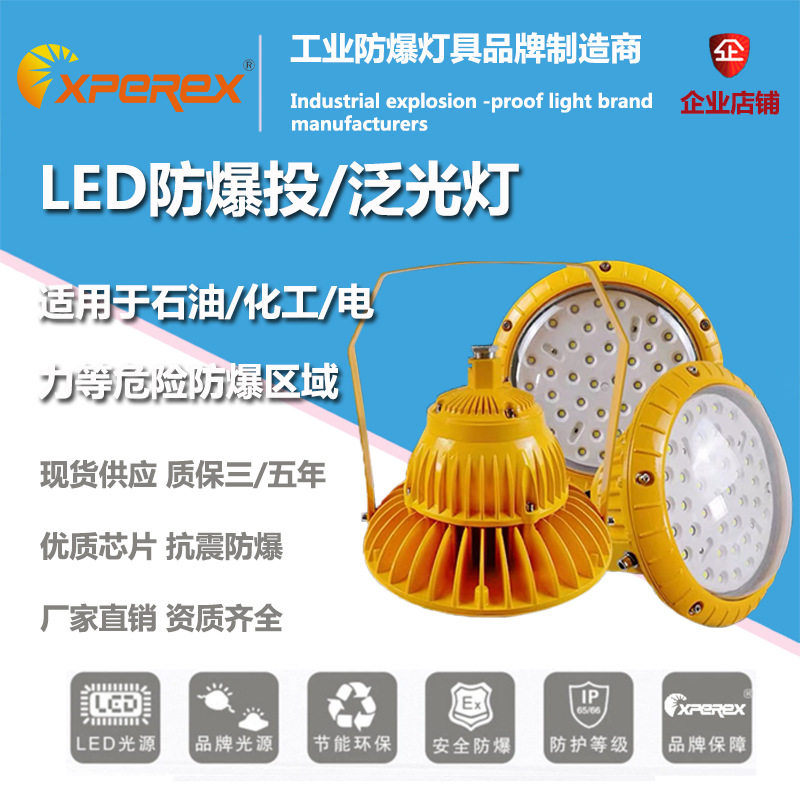 BAD85LED防爆灯30W60W100W150W水泥厂防爆灯具油站灯