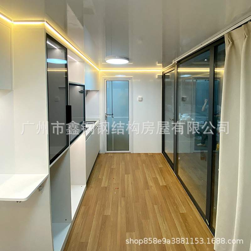户外静音舱活动房集成房屋智能办公室可移动阳光房太空舱移动民宿