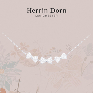 Herrin Dorn 赫琳德 华尔兹系列蝴蝶结项链 英式浪漫轻奢高级感