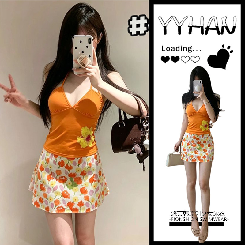 泳衣女新款比基尼三件套韩版度假