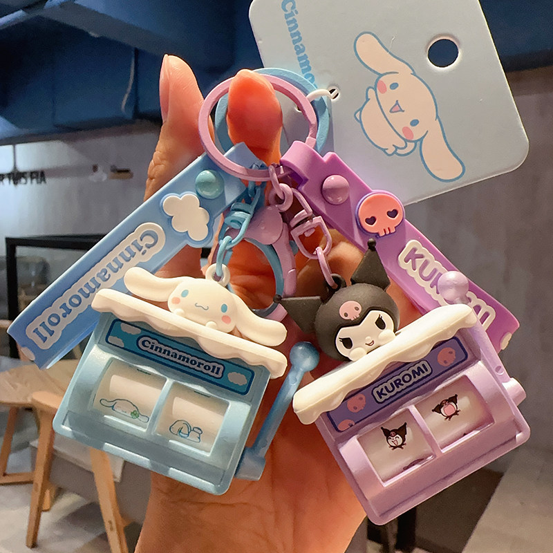 欧家卡艺卡通硅胶可爱钥匙扣