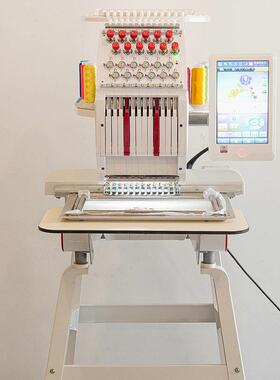 mMINI1201ini家平用桌上型机小型刺绣机全自动你迷款电脑绣花成衣
