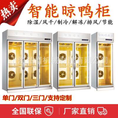 商柜用3门晾鸭定制 智能晾解冻保鲜柜烧除湿鸡胚柜单双三门晾鸭柜