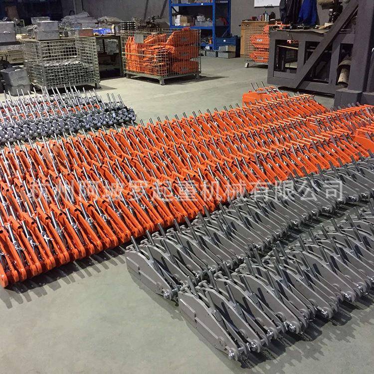 牌优良落地式铝合金钢丝3绳引机钢丝绳手葫扳芦NHS0.8牵t1.6t.2t