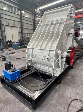 PC1010石英石锤式破碎机制机轴小型选矿双PC床粉碎机砂移动碎摇石