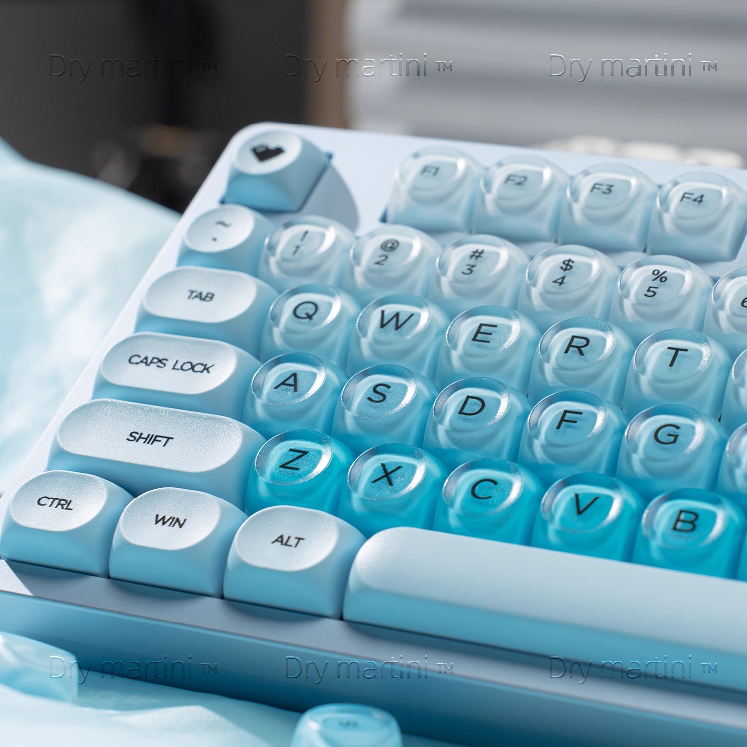 雾影粉底液HOA小全套半雾透键帽