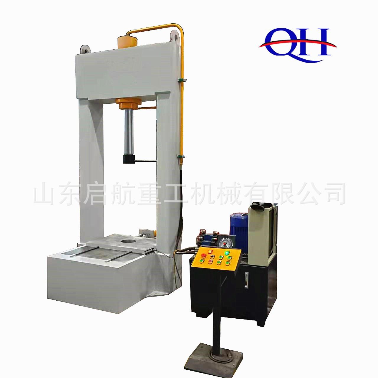 供应100吨移动龙门液压机轮胎实验油压机120吨框架式龙门压力机