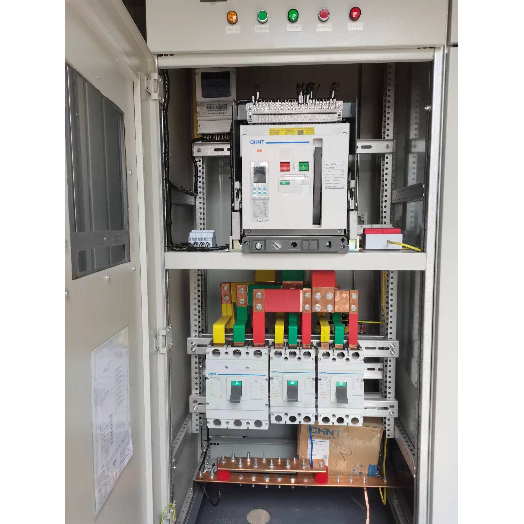 GGD低压固定式开关柜进出线配电柜无功补偿电容柜成套箱柜设备