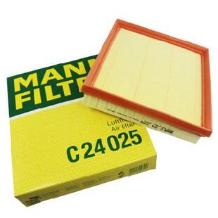 曼牌空滤C24025适用于宝马新3系316320328GT新1系116