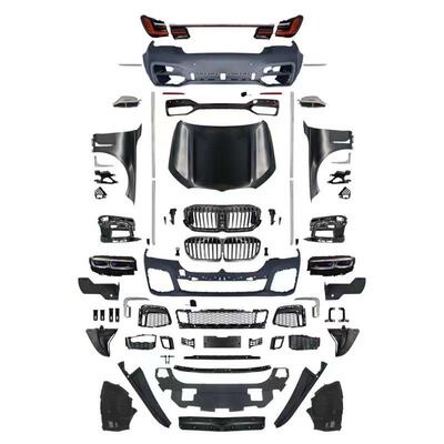 老改新车身套件适用于宝马7系F02改装G12保险杠包围大灯免切割