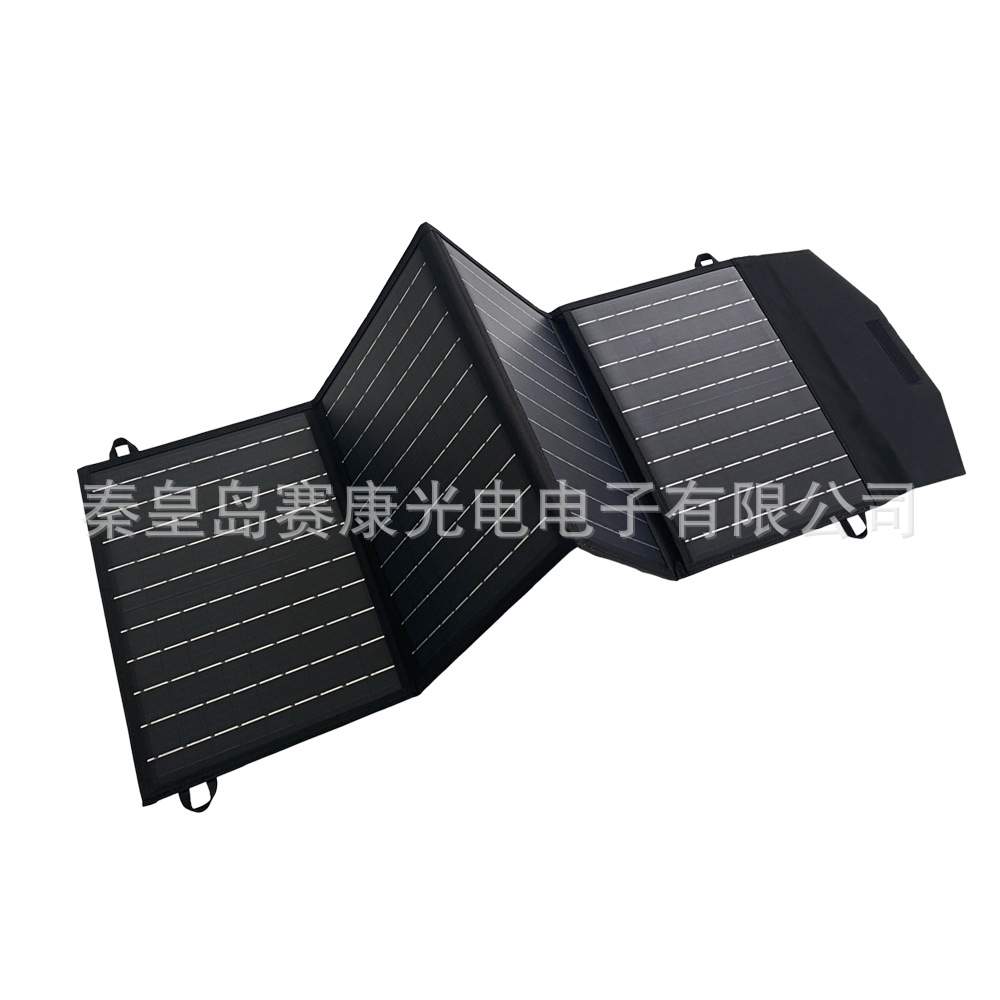 SFZD60瓦太阳能折叠包快充USB直流充电储能电源直销