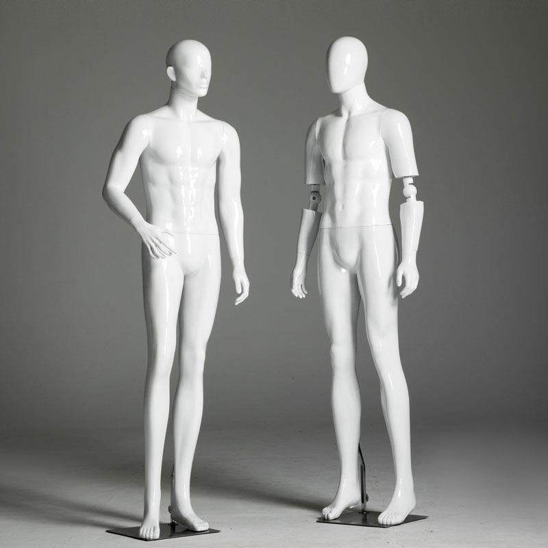 模特男道具人体全身假人塑料人台男装店服装橱窗拍摄衣服展示架子