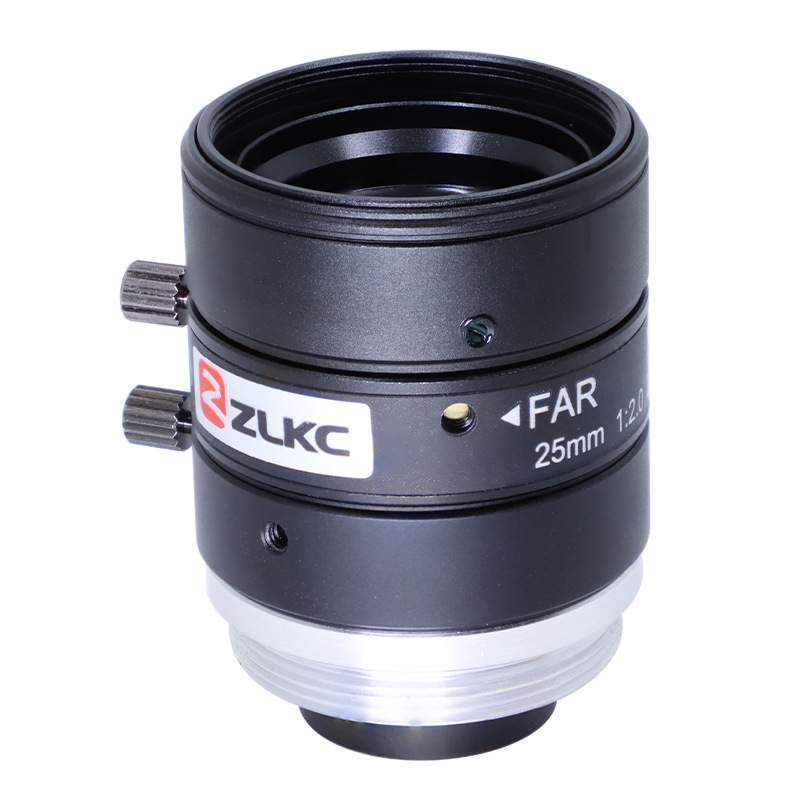 ZLKC中联科创25mm工业镜头LM2520MP10 手动光圈1000万C口定焦镜头