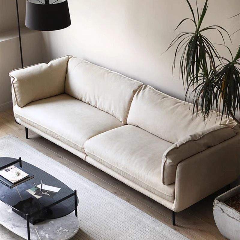 经济豪华极简约沙发小户型服装店出租房布艺沙发双人三人网红l3y