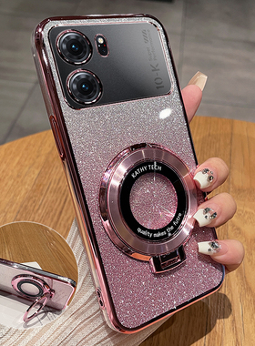 适用oppoK10手机壳oppo硅胶K10pro保护套5G全包防摔opk闪粉opook透明软壳opopk105g新款por男女0PP0高级感带