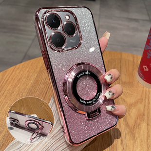 适用真我15T手机壳realme15T保护硅胶套RMX5112镜头全包防摔5g透明软壳t5g男女oppo新款超薄高级感带支架超薄