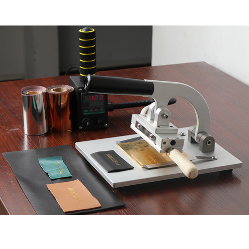 小型手动皮革黄铜版活字铜模手工皮具热压烫印机器数字字母烫金机