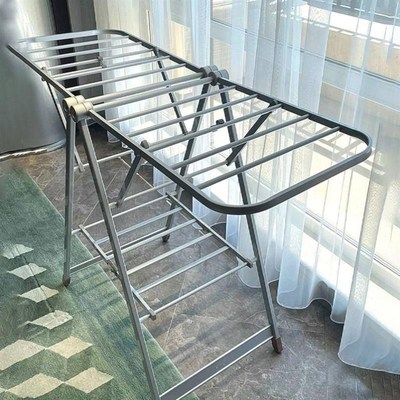 毛巾架美发店专用毛巾挂落地式不绣钢浴巾美容院晒凉洗车店理发店