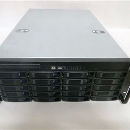 4U热插拔机箱  20盘位热插拔数据服务器存储机箱 DIY机箱