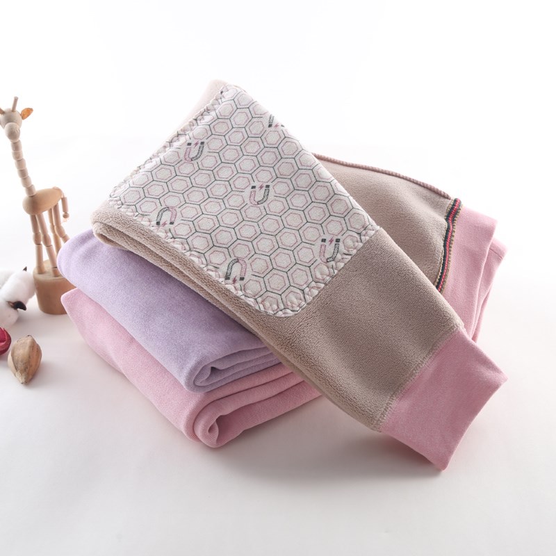 女童秋冬保暖裤加绒内穿单条一体绒护膝棉裤打底裤子宝宝冬款儿童