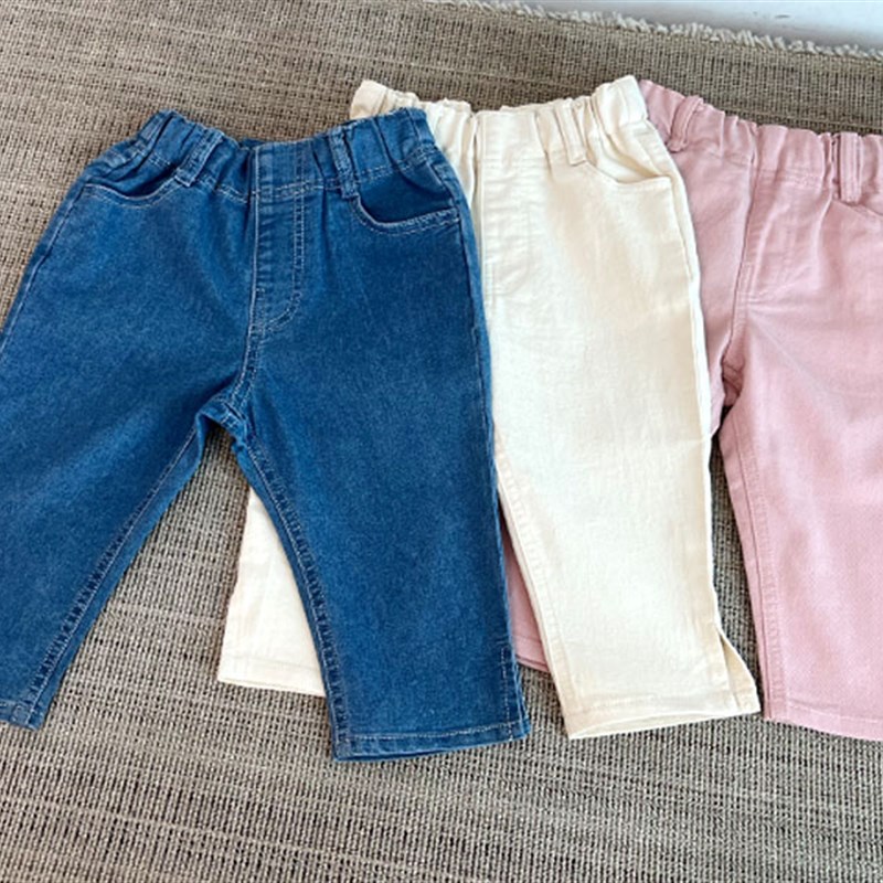 710童年不同样女童牛仔裤九分裤长裤春秋夏季