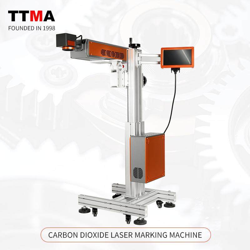 Acrylic glass engraving carbon dioxide laser coding machine
