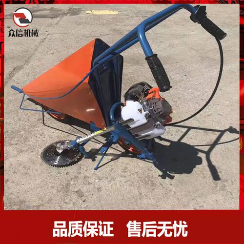 农用手扶小型棉花 割玉米秸秆 割晒 收割整齐体积小割晒机