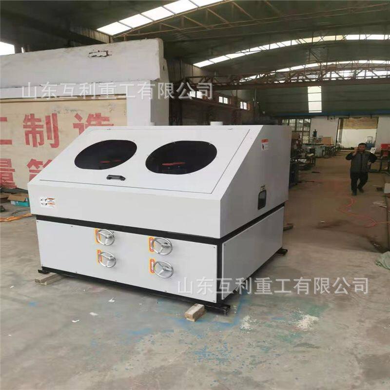 多组角铁槽钢H钢方管抛光机 铁管除锈打磨机 圆管自动抛光机