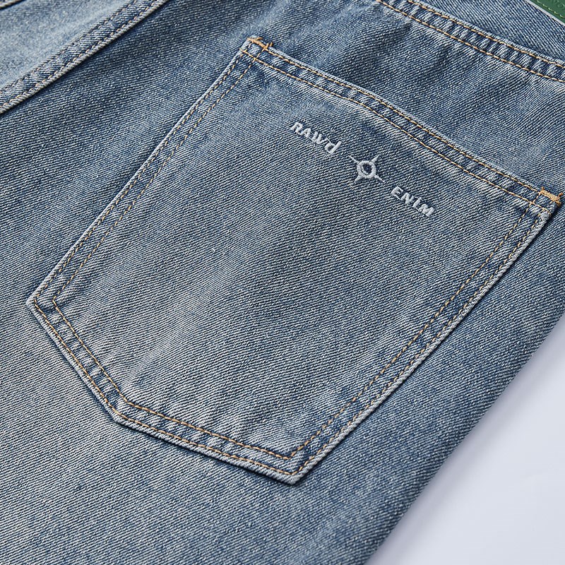 大牛传说夏季薄款牛仔短裤男士宽松直筒休闲大码百搭五分裤中裤子