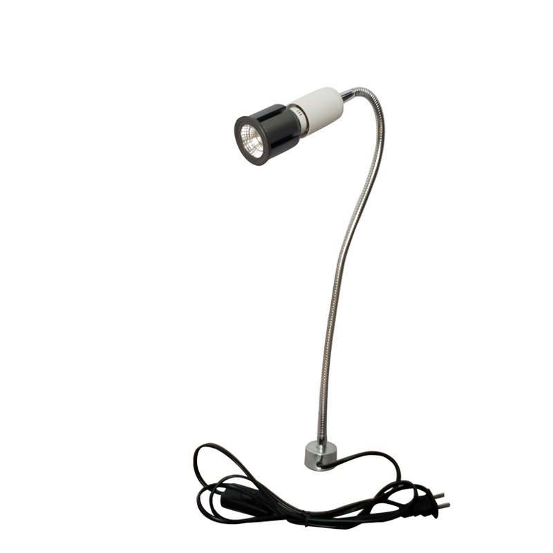 万向LED磁铁吸磁工作照明台灯聚光工厂机床机械设备可换灯泡插电