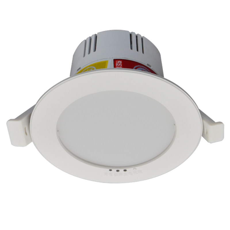 低压24V-36V暗装消防应急灯照明灯应急筒灯2.5寸4寸LED暖光A型