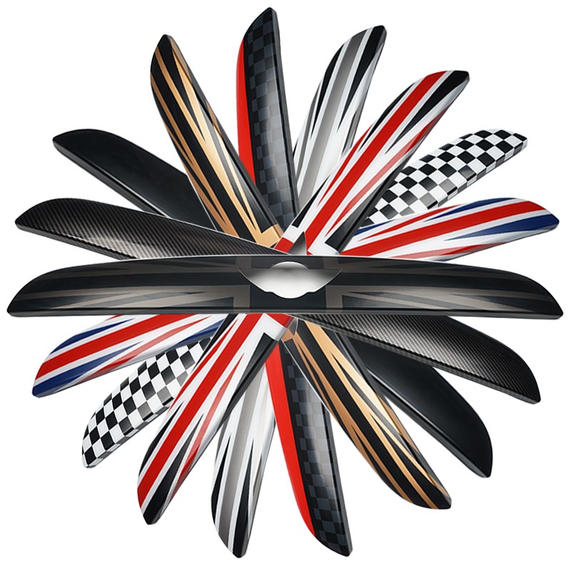 适用宝马mini迷你cooper后备箱开关装饰条F55F56F57尾箱盖保护壳