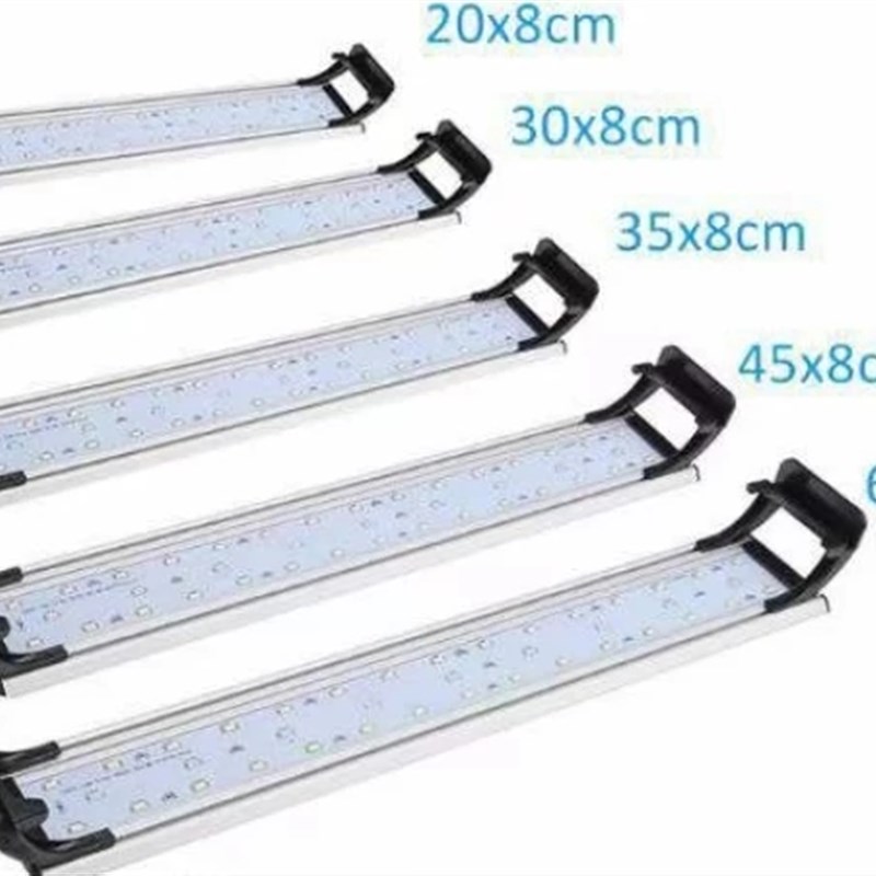 香港德仕DAZS 三排LED鋁合金燈 (紅藍白3色)专用水族箱鱼缸灯超薄