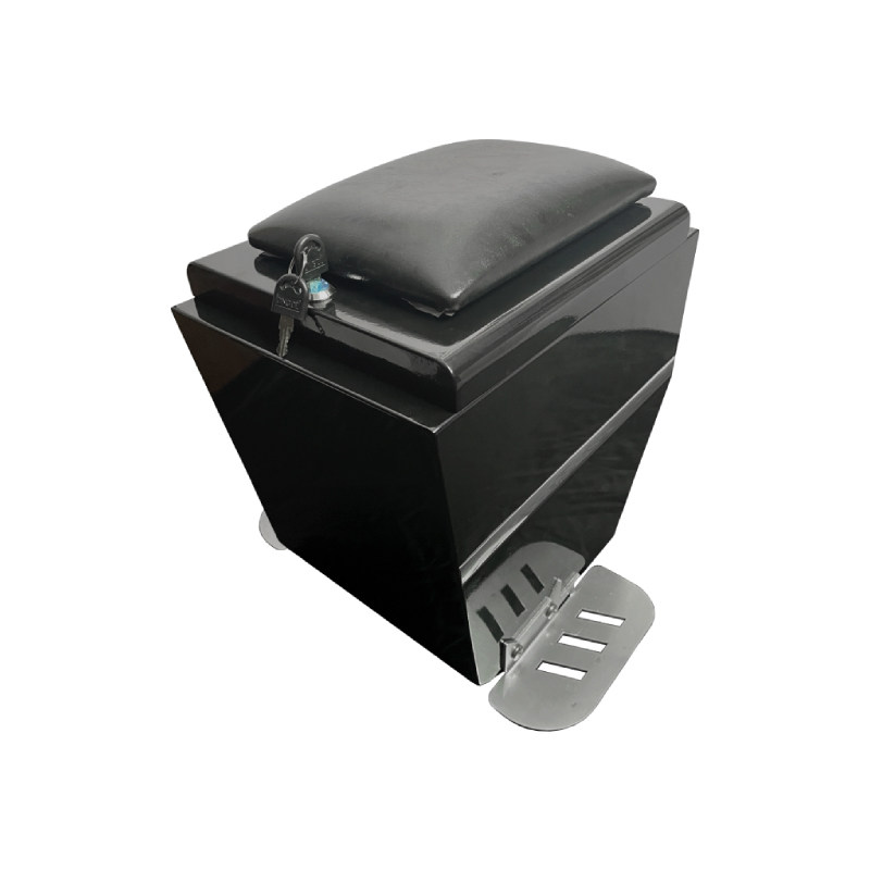 电动车通用中置箱储物箱踏板车儿童座椅电动车配件电动车大后备箱